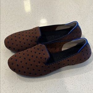 Rothy's Brown and Blue Loafers
